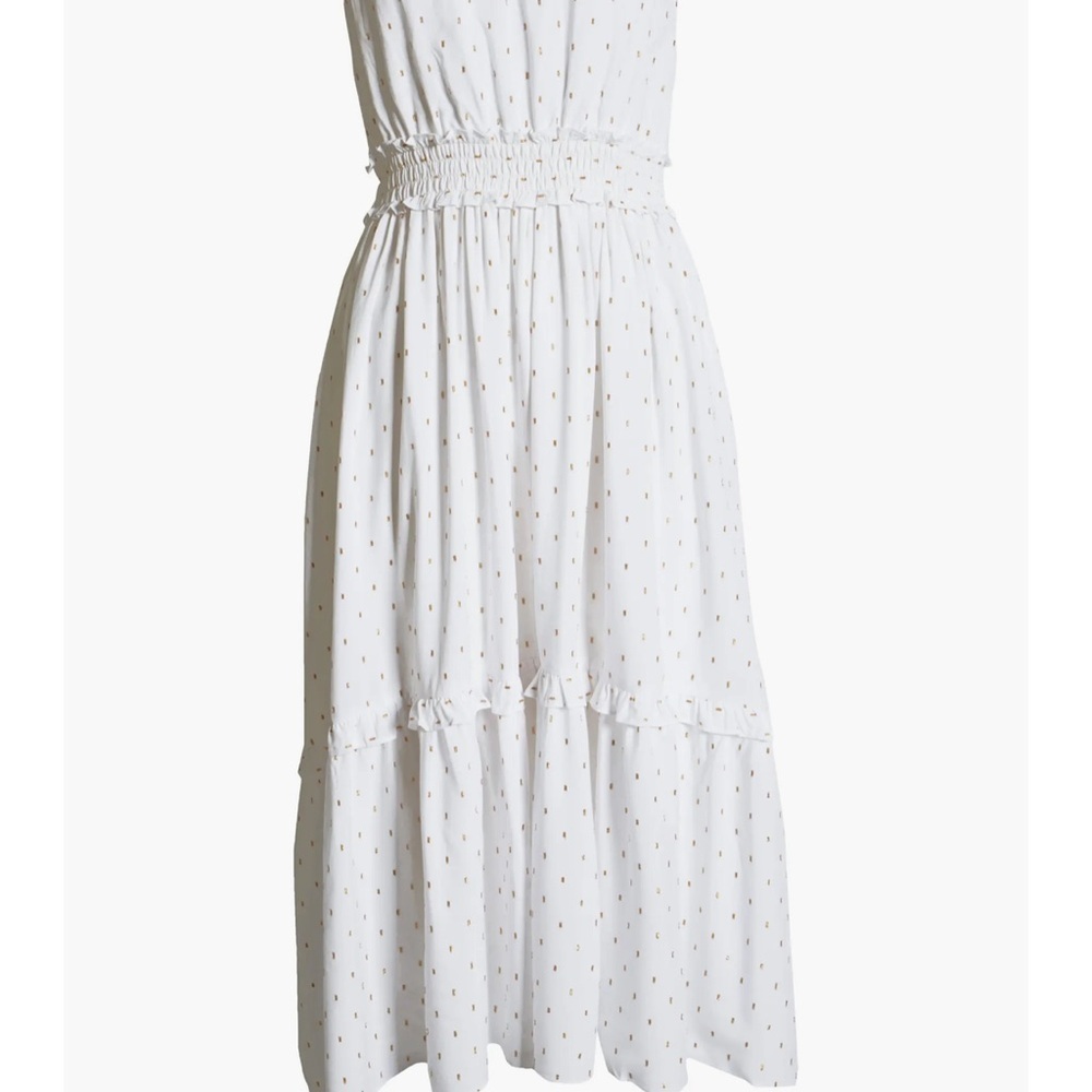 Lilly Pulitzer Resort White Clip Chaya Tiered Midi Dress - Picture 8 of 12